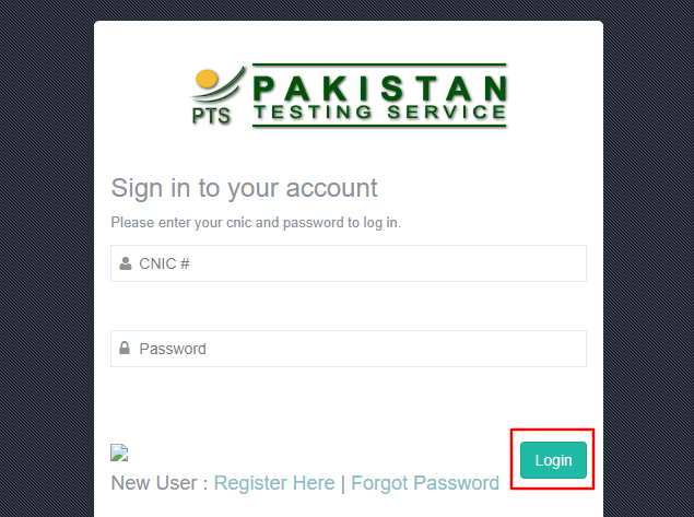 PTS Login
