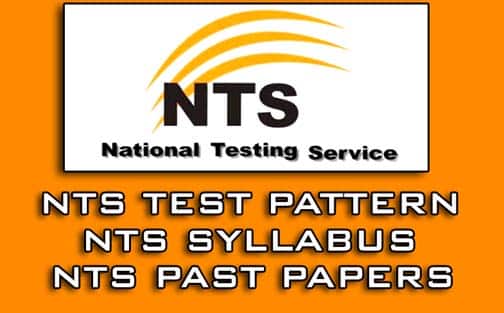 NTS Test Pattern Syllabus And Past Papers