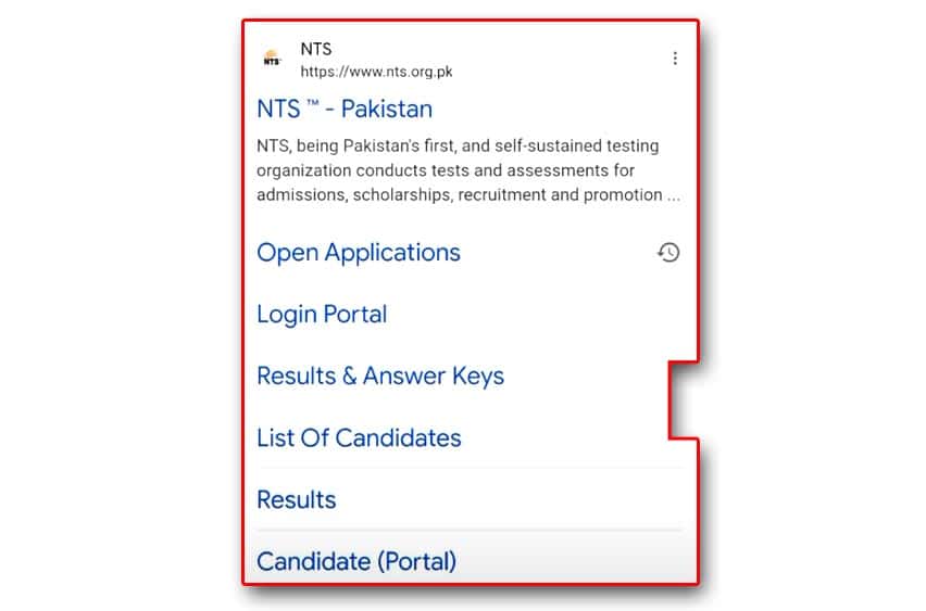 NTS Login